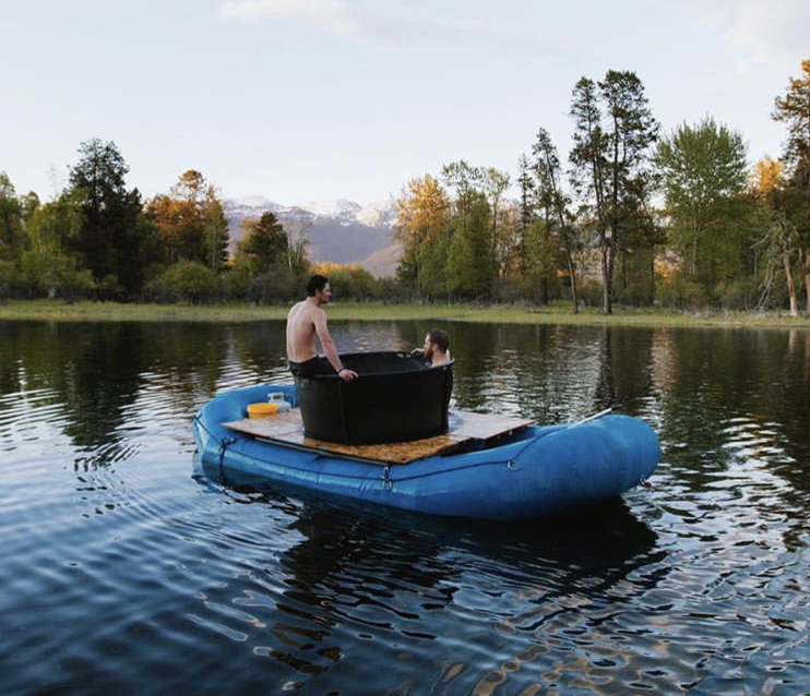 The Original Nomad Tub & Coil Combo  (lABOR DAY SALE INCLUDES FREE PROPANE REGULATOR))